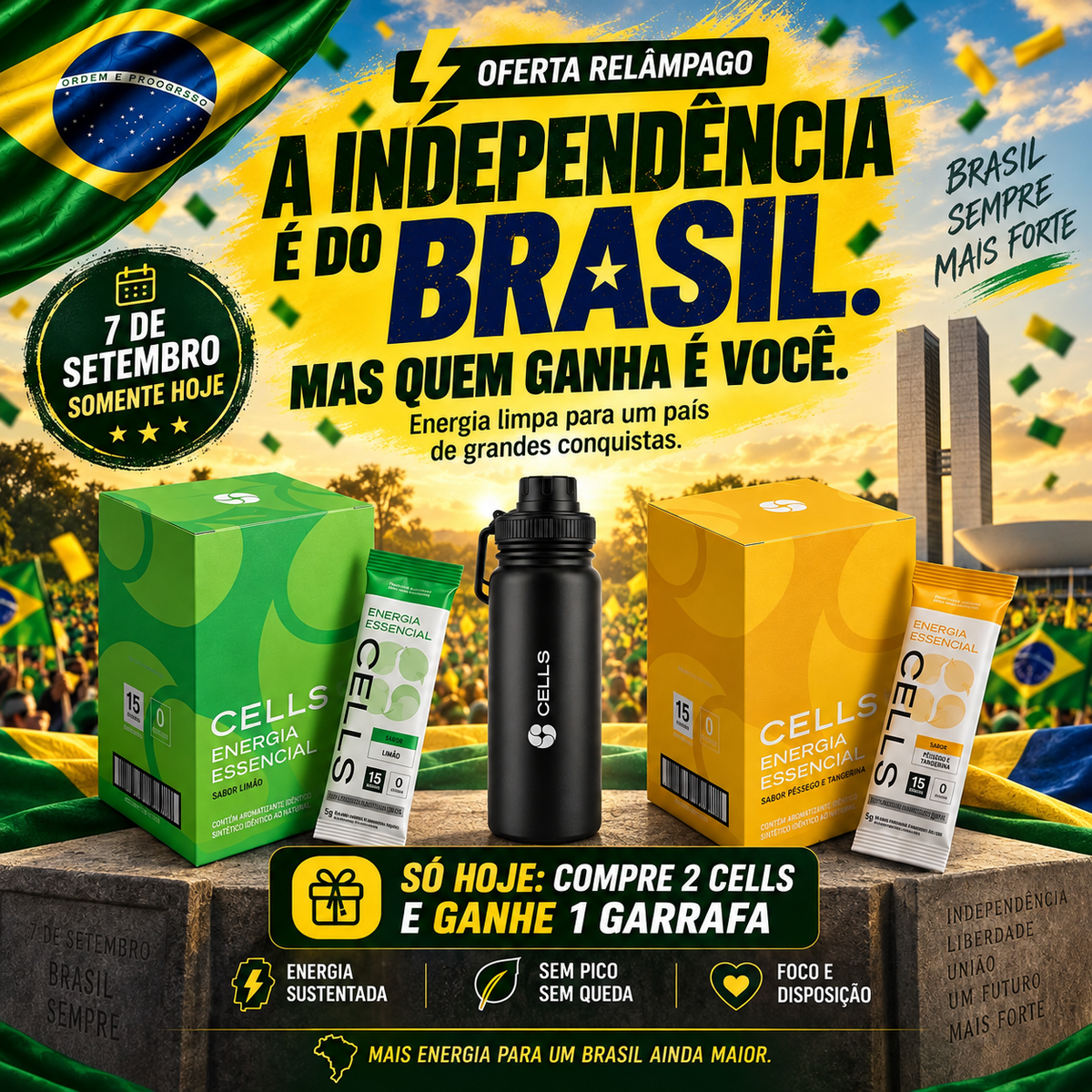 CELLS - COMBO INDEPENDÊNCIA